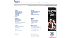 Desktop Screenshot of equationsheet.com